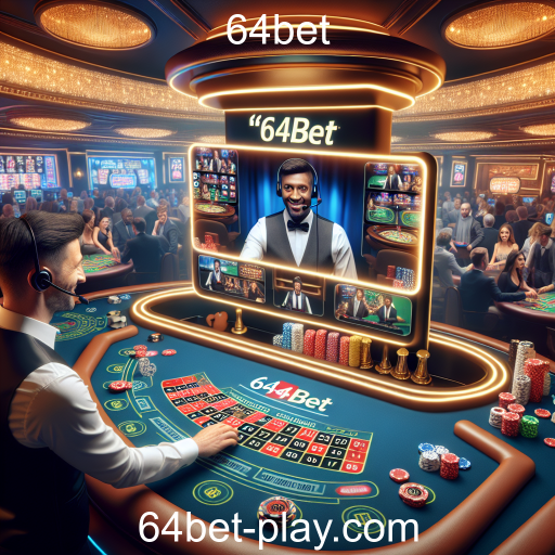 A Experiência Imersiva dos Cassinos Ao Vivo na 64bet